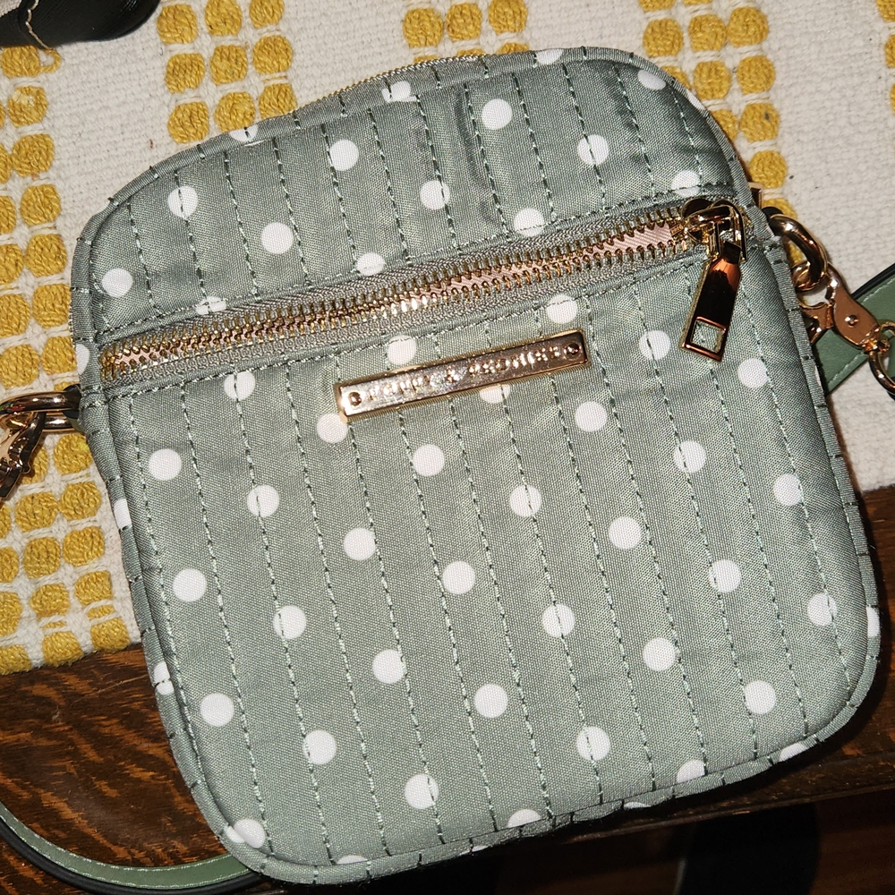 Green Polka Dot Crossbody Bag - Picture 3 of 7